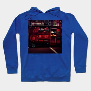 Cyberpunk Tokyo Ramen Food Truck Hoodie